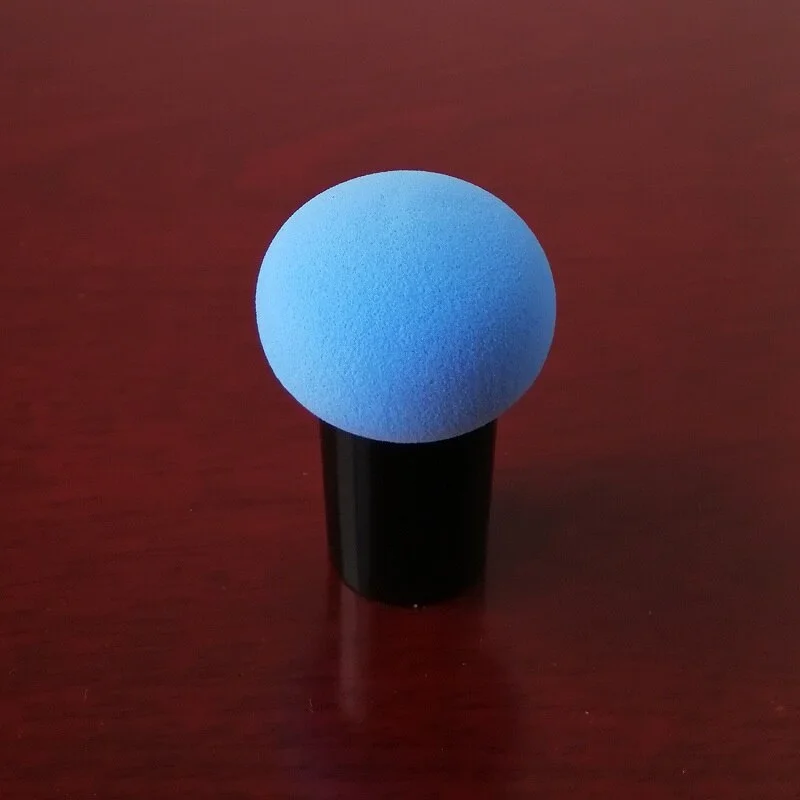Non-latex Makeup Sponge Mushroom Head Powder Liquid Foundation Puff Dry & Wet Multi- function Cosmetic Tool Tamp Storage Box