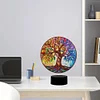 DIY 5D Diamond Painting Acrylic Life Tree  Night Light Lamp Home Decoration Ornament Gift Kit