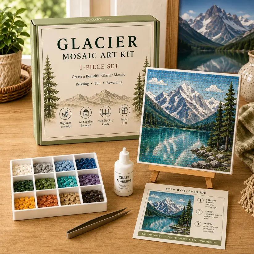 🏞️ America&rsquo;s National Parks Sea Glass Art Kit