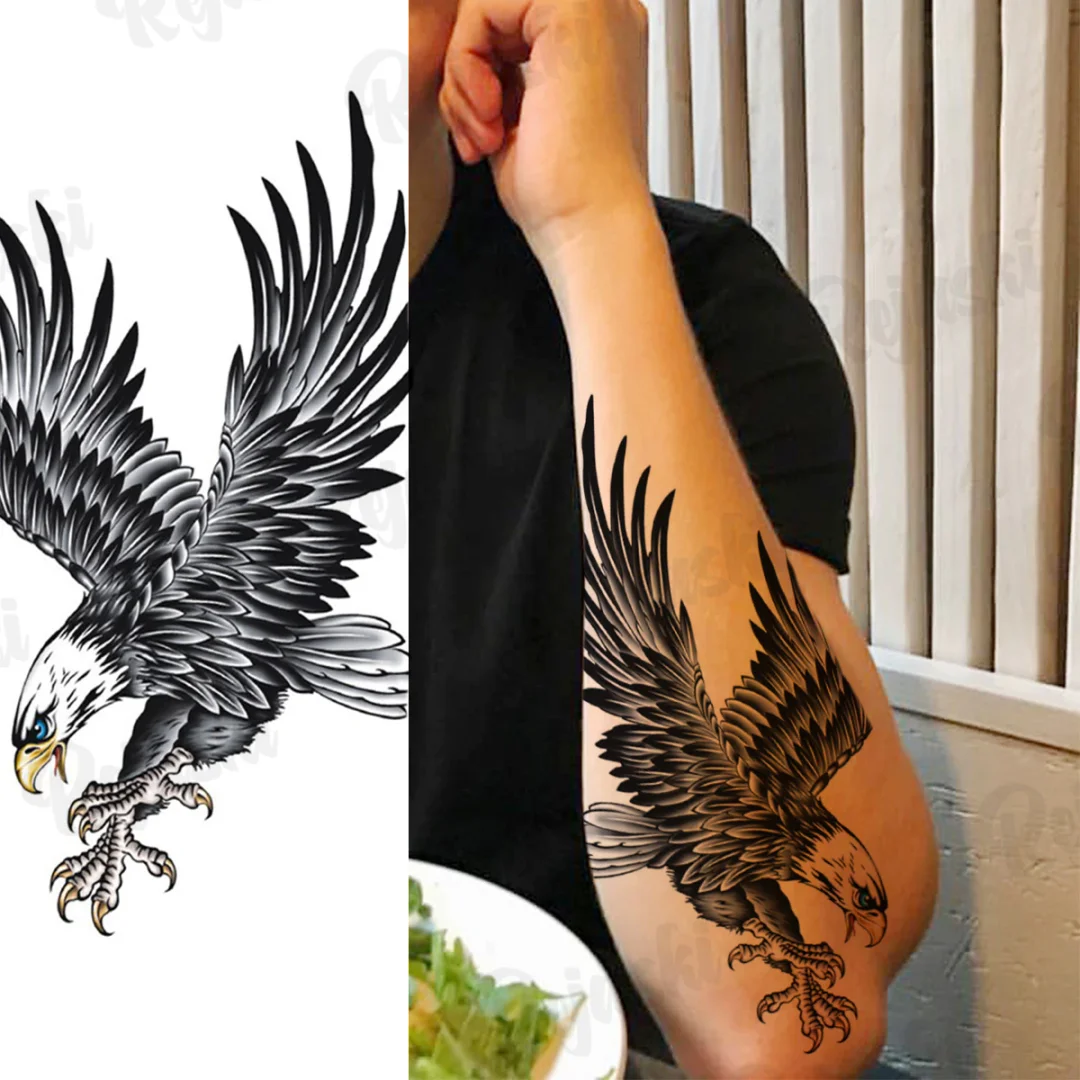 Sdrawing Thorns Temporary Tattoos For Adults Men Realistic Totem Maori Lion Compass Flower Tiger Fake Tattoo StickerArm Tatoos DIY
