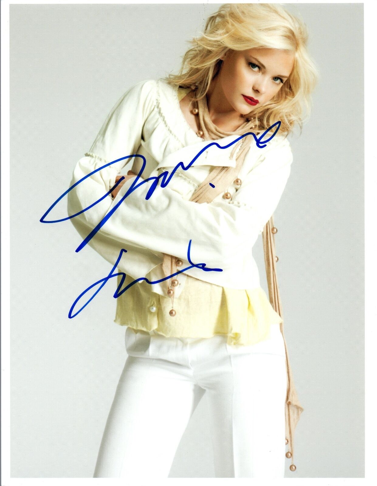 Jaime King Signed Autographed 8x10 Photo Poster painting Sin City Hart of Dixie COA VD