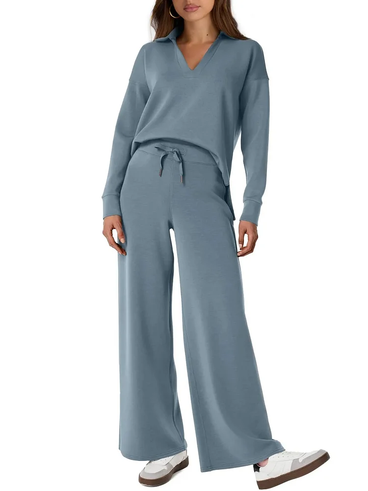 Sweat Suits For Women Piece Sweatsuit Pcs Set For Women Casual - Main Image