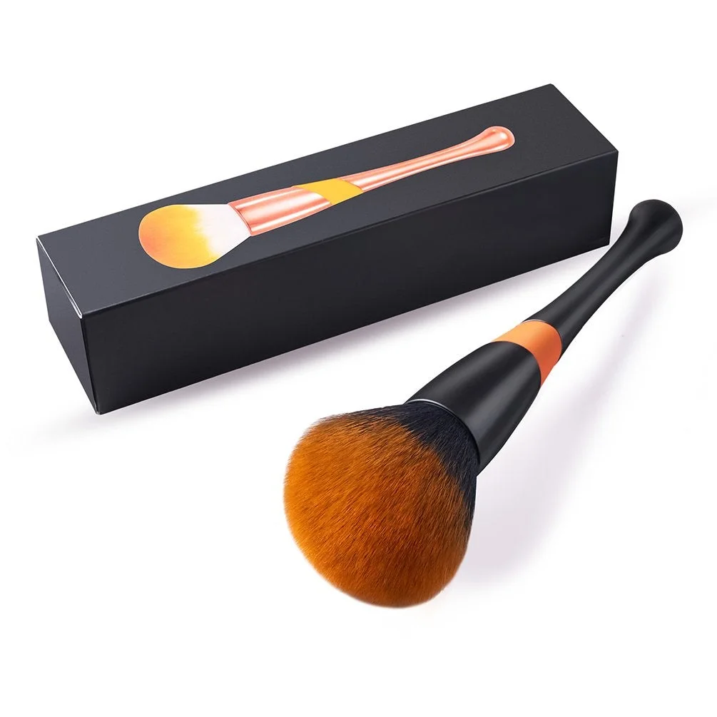 Powder Makeup Brush, Kabuki Brush for Face Large Coverage Mineral Powder Bronzer Foundation Blending Blush Buffing