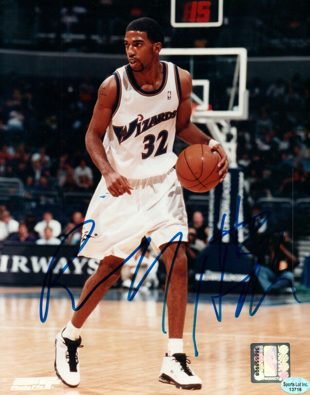 Richard Hamilton NBA Washington Wizards Hand Signed Autograph 8x10 Photo Poster painting