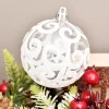 18PCS Stylish Painting Christmas Tree 7CM Hanging Decor Balls