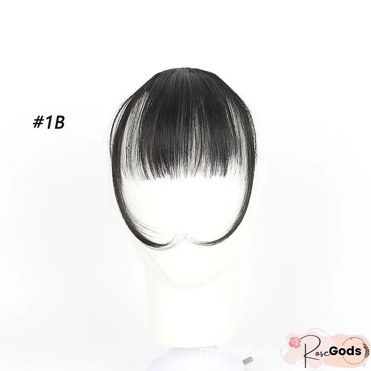 Air Bangs Wig Piece Thin Translucent