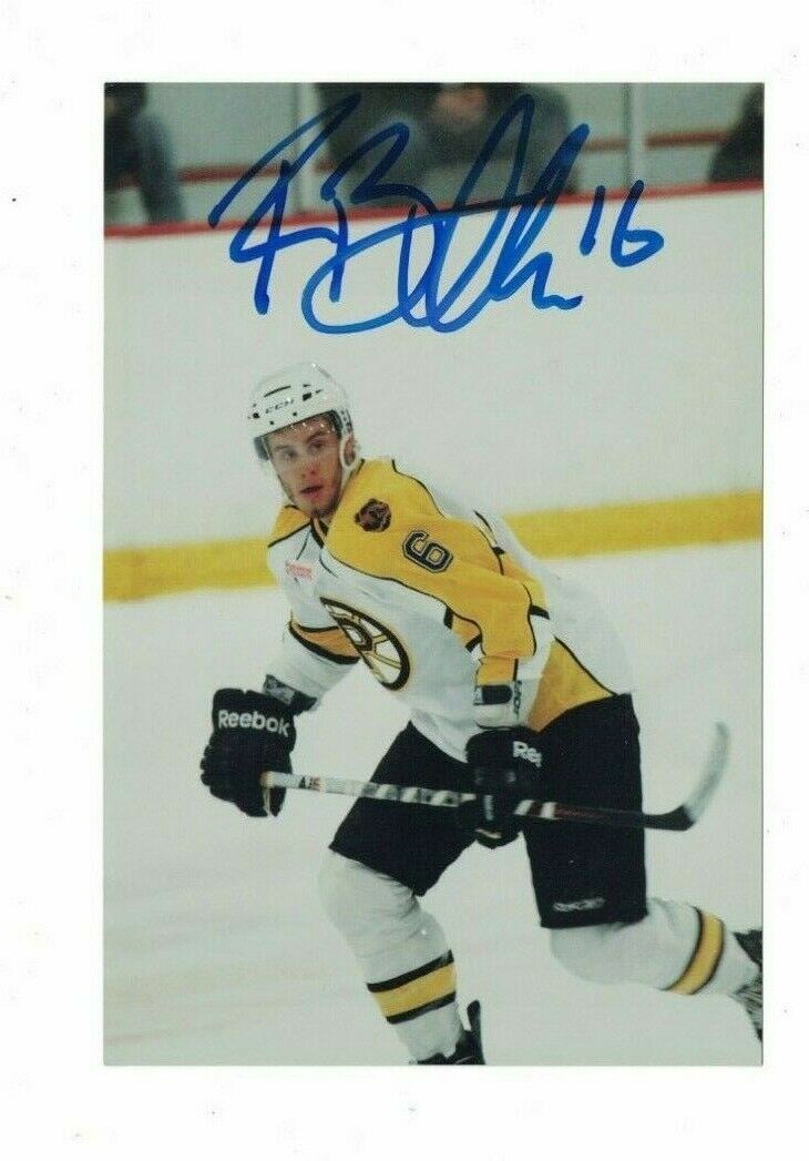 Ryan Button Providence Bruins Signed 4x6 Hockey Photo Poster painting W/Our COA