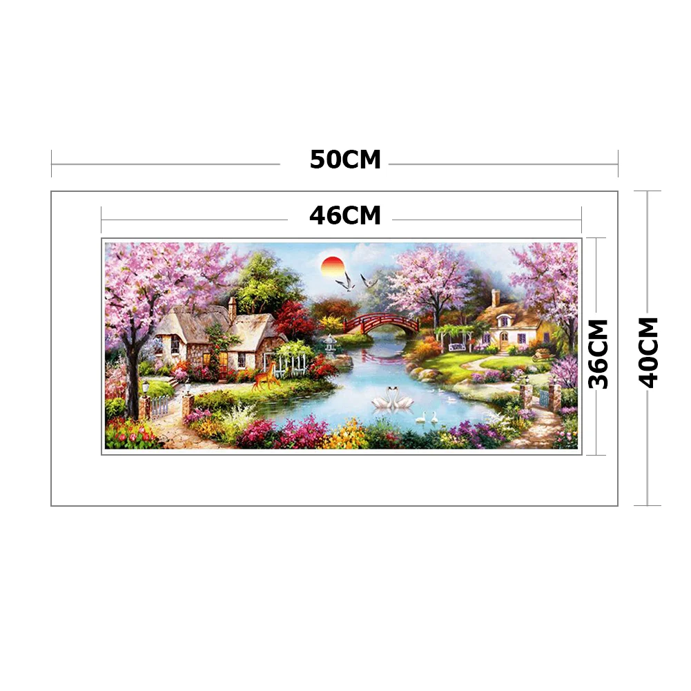 11ct Stamped Cross Stitch - Cartoon(100*43cm)