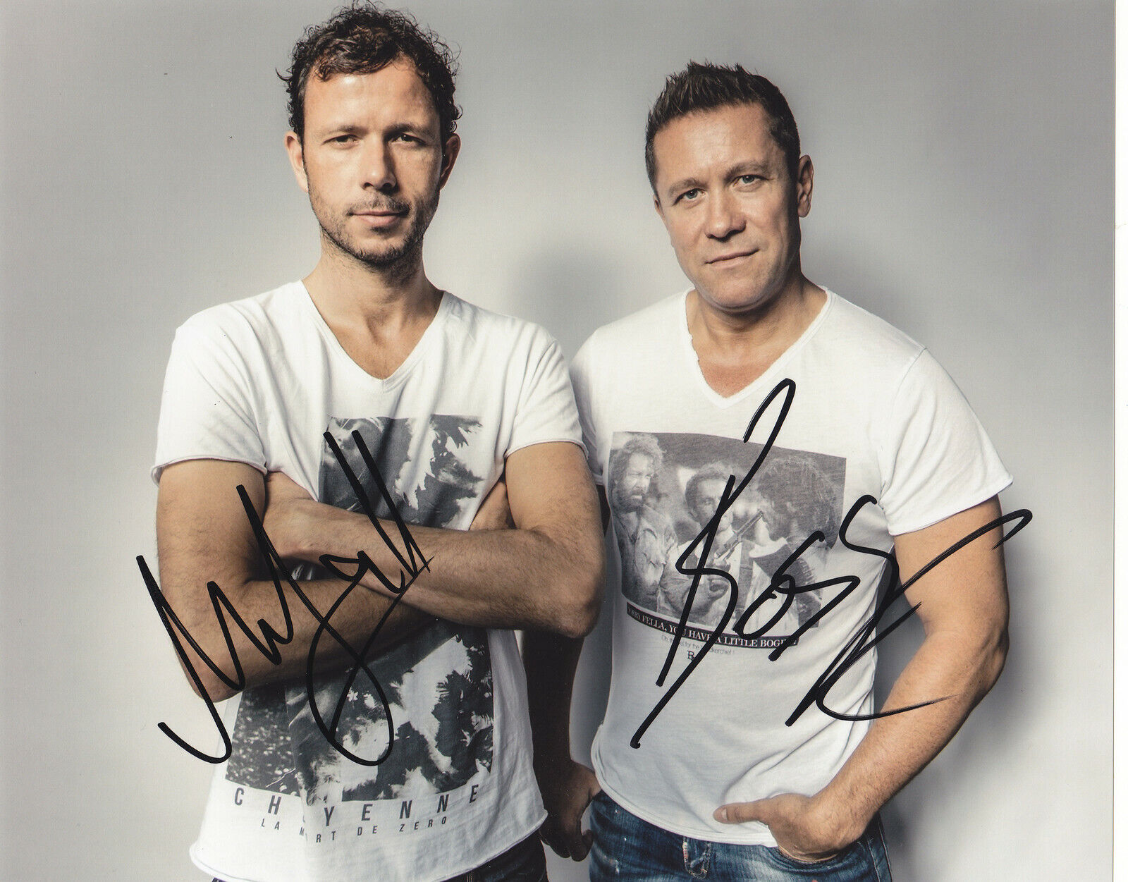 COSMIC GATE SIGNED AUTOGRAPHED EDM TRANCE DJ DANCE WYM 8X10 Photo Poster painting PROOF