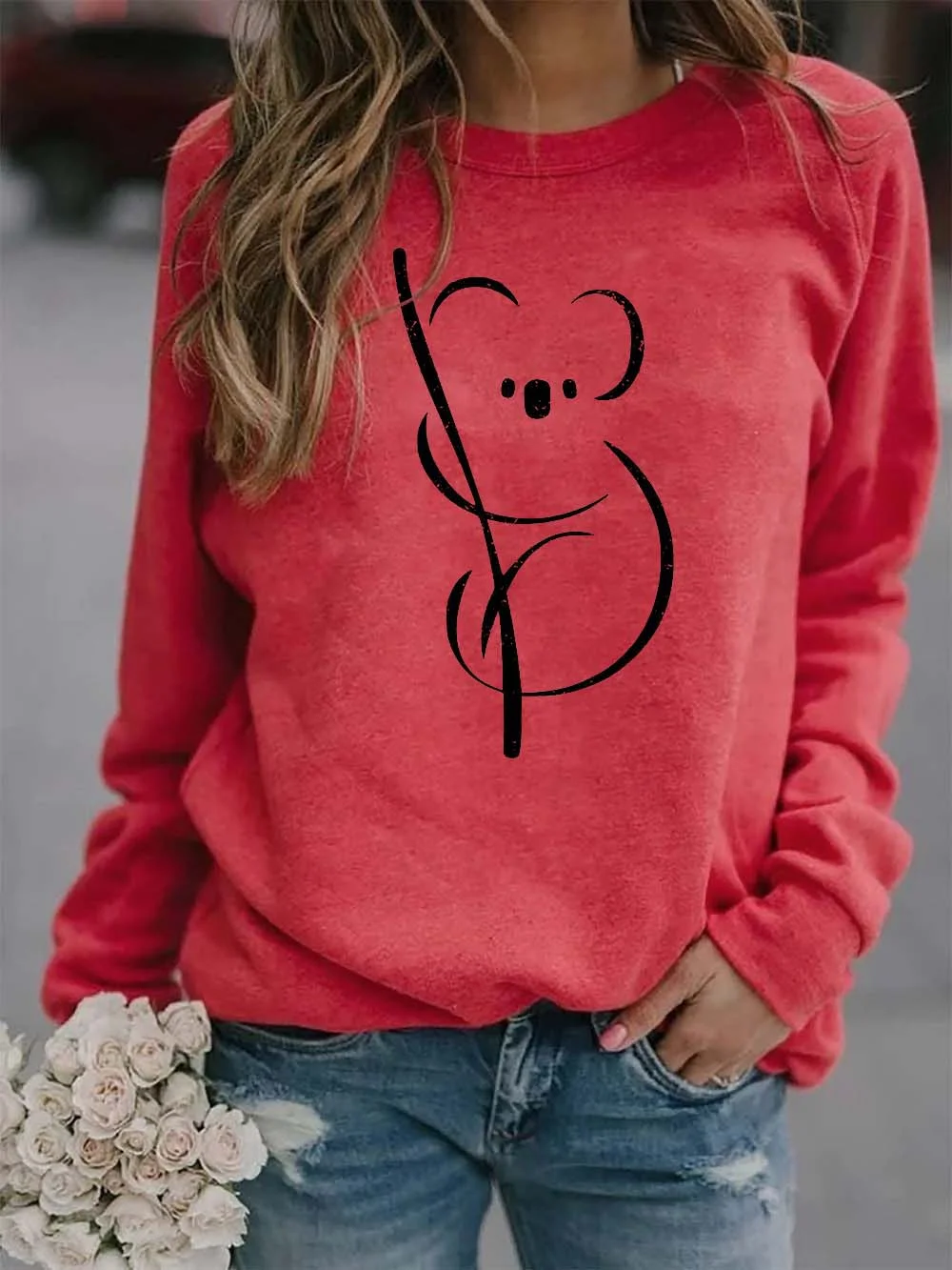 Casual  Koala Sweatshirt