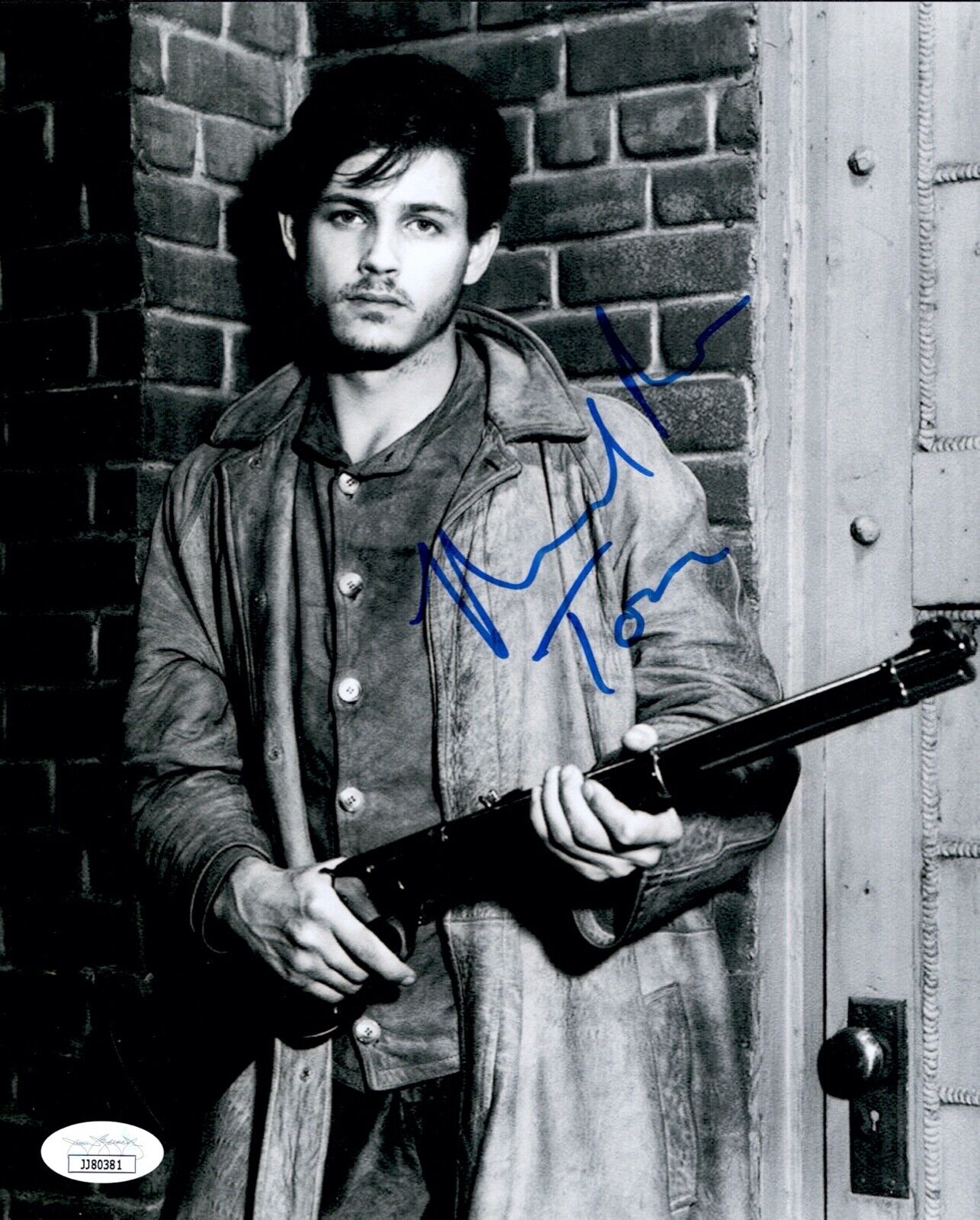 MICHAEL PARé Signed 8x10 STREETS OF FIRE Photo Poster painting PARE Autograph JSA COA Cert