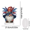 DIY Independence Day Gnome Diamond Painting Desktop Ornaments