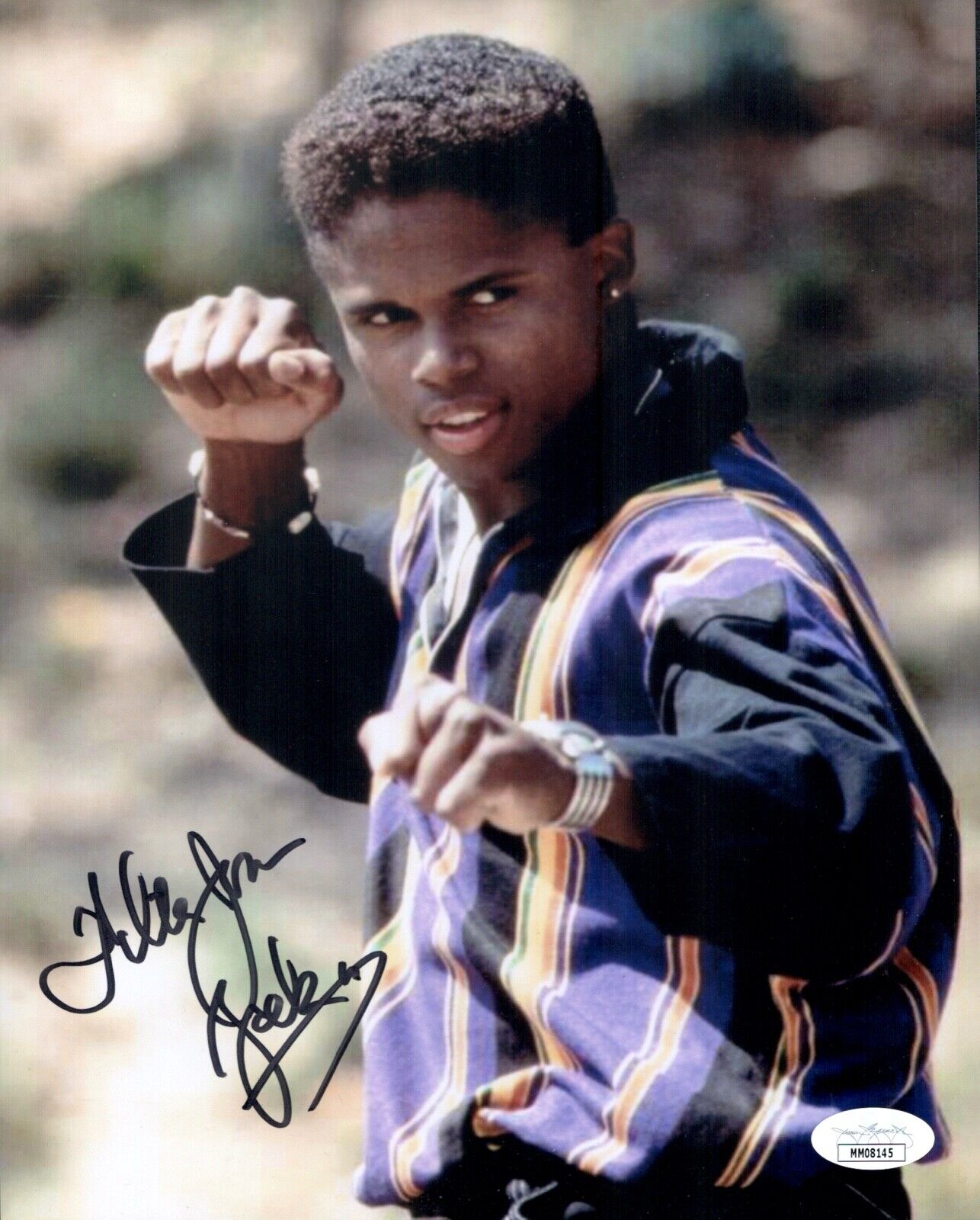 WALTER JONES Signed MIGHTY MORPHIN POWER RANGERS 8x10 Photo Poster painting Autograph JSA COA