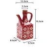 American Retro Floral Ceramic Oil Bottle | A Stunning and Practical Kitchen Seasoning