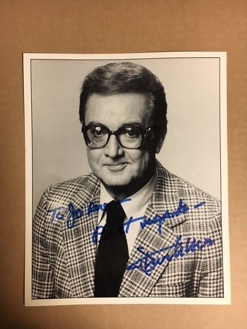 Steve Allen Autographed 8x10 Photo Poster painting with Auction House COA