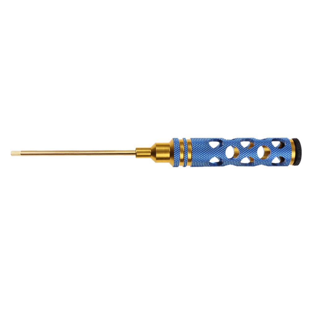 

Blue Hollow Handle Hex Screwdriver Tool Set for RC Helicopter Repair Tools, 2.0mm, 501 Original