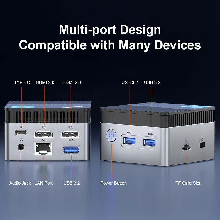 Intel 11th Jasper Lake N5105 Mini PC NucBox5