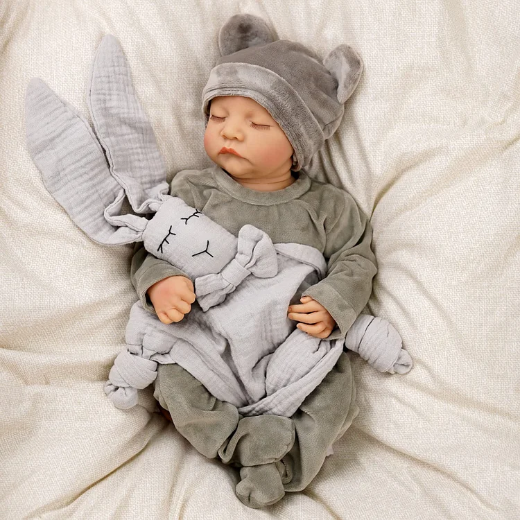  JIZHI Lifelike Reborn Baby Dolls - 18-Inch Realistic-Newborn  Baby Dolls Boy Soft Body Real Life Baby Dolls with Blue Pajamas Feeding Kit  for Kids Age 3+ & Collection : Toys 