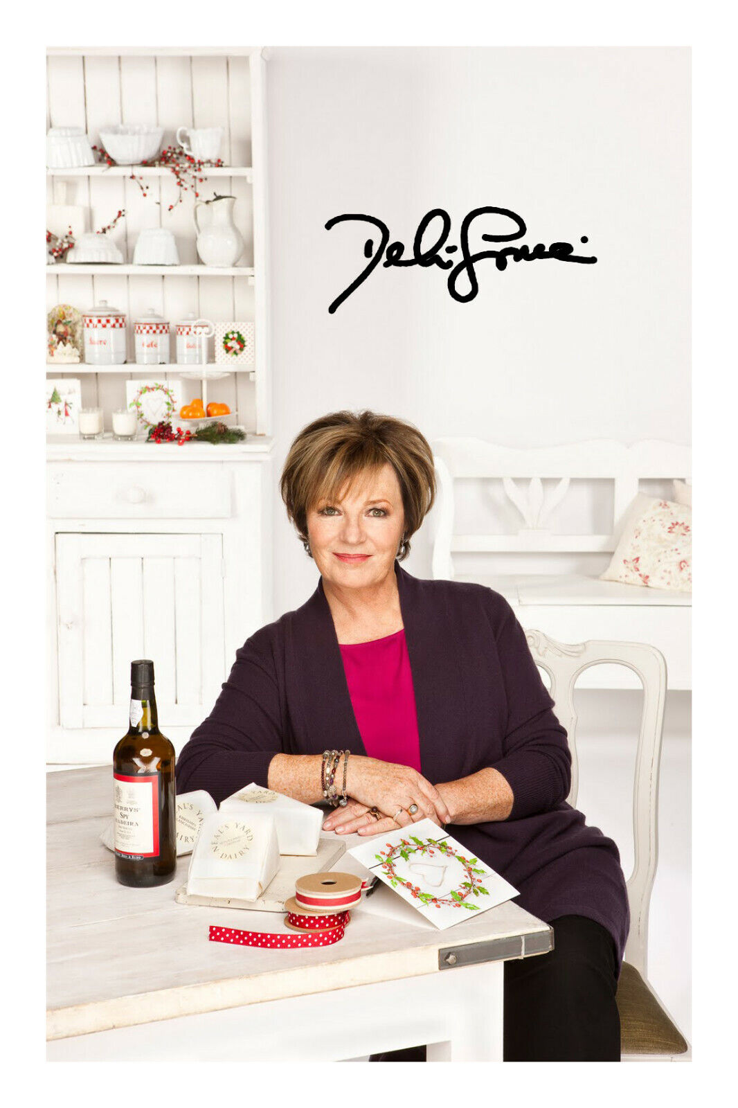 Delia Smith Signed A4 Photo Poster painting Print Autograph Cooking Cookery Book