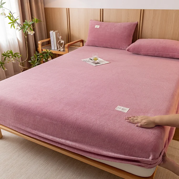🎉⏰LAST DAY SAVE 50%⏰Milk velvet Bedding Set / Soft Warm Bedding Set