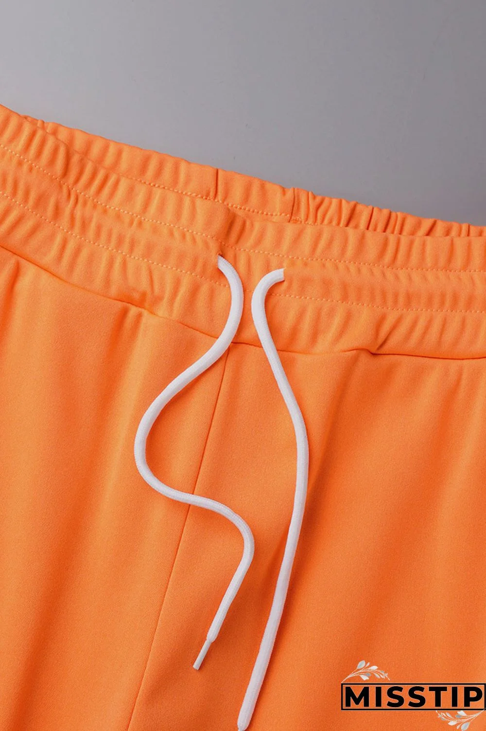 Blue Casual Solid Basic U Neck Long Sleeve Two Pieces