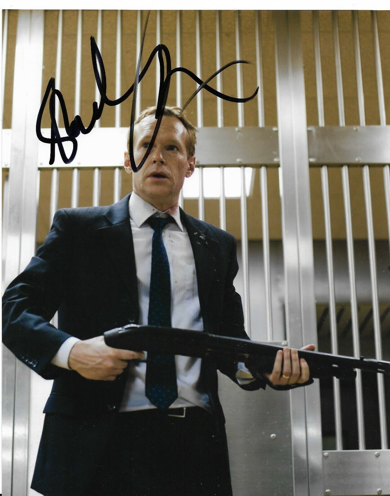 Steven Mackintosh Photo Poster paintinggraph Genuine Signed autograph with COA 27790