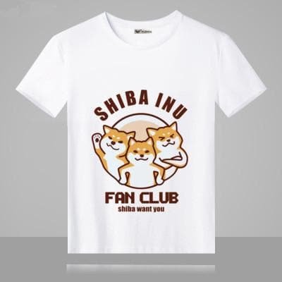 Shiba Inu Fan Club Tee Shirt SP1710616