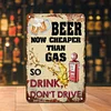 Beer - Vintage Metal Signs - 20*30cm/30*40cm - Warning