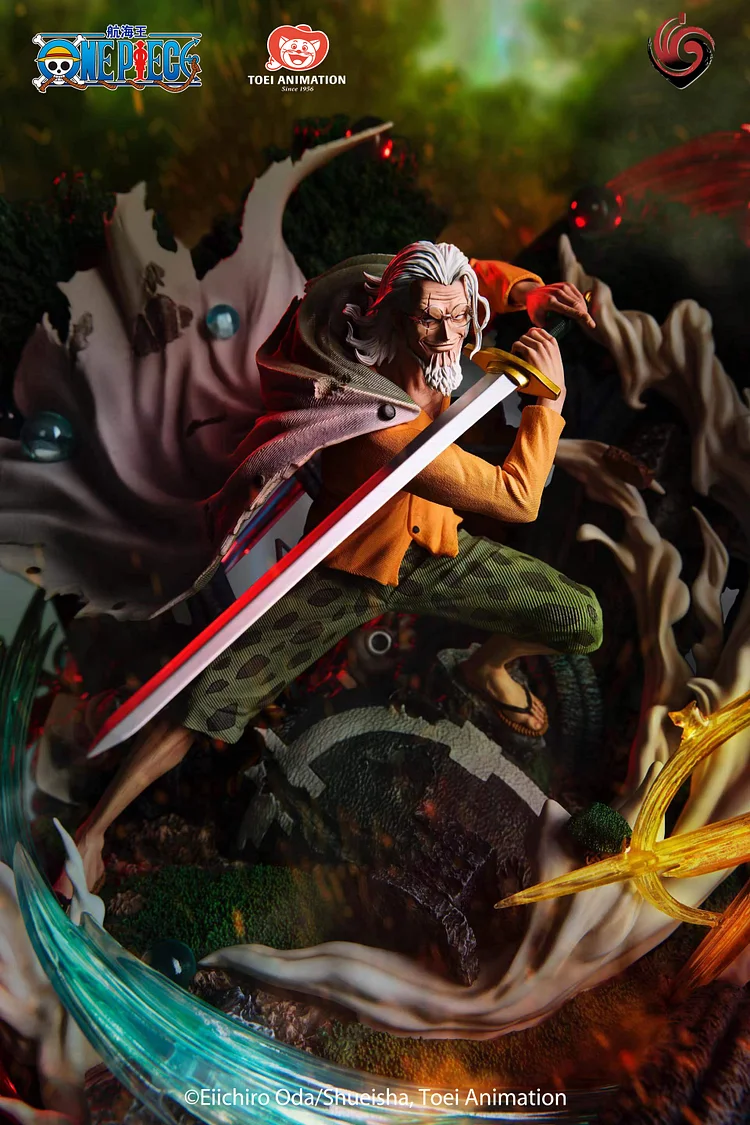 Wu Ji Studio x Toei Animation - One Piece - Silvers Rayleigh Statue(GK)-