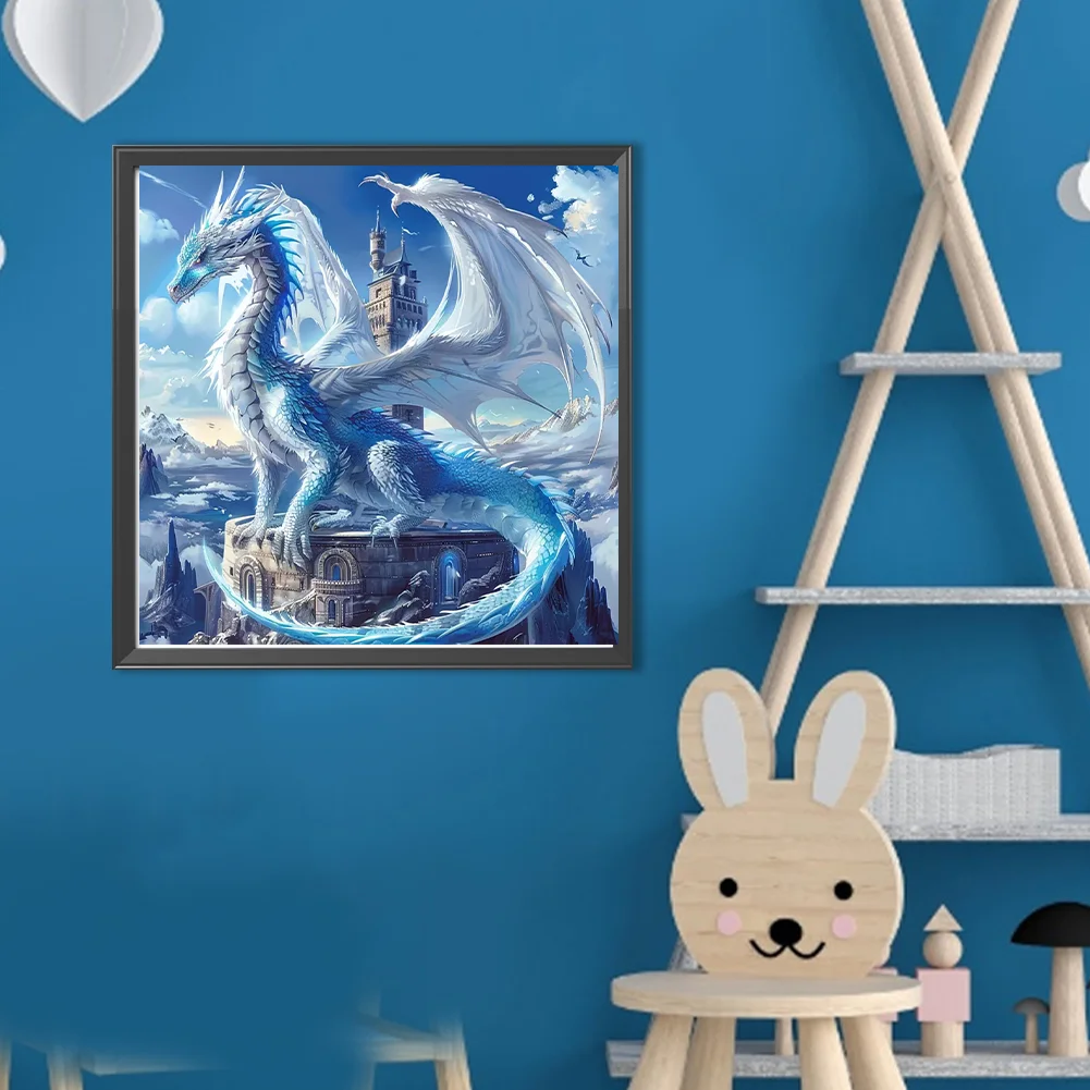 Diamond Painting - Full Round Drill - Dragon(Canvas|40*40cm)