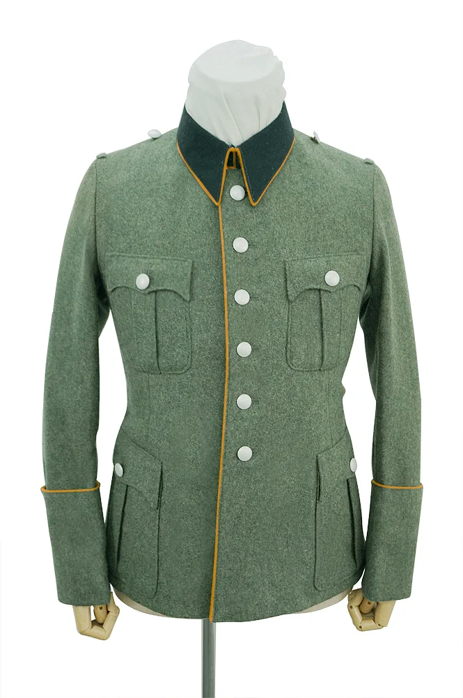   Wehrmacht German M1941 Officer General Wool Piped Service Tunic Jacket German-Uniform