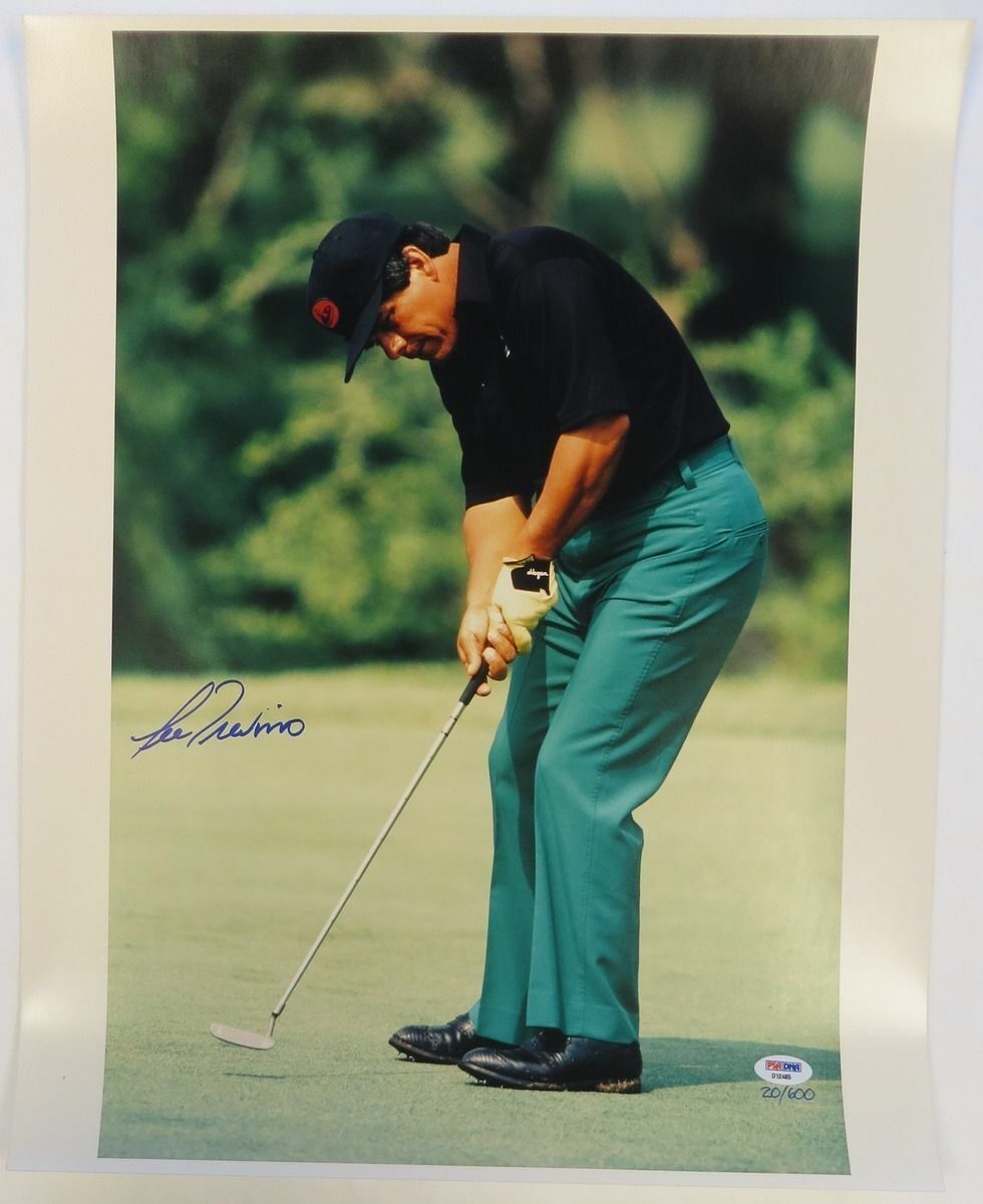 Lee Trevino Signed Golf Authentic Autographed 16x20 Photo Poster painting PSA/DNA COA