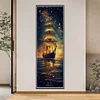 Navigation Starry Sky-11CT Stamped Cross Stitch 30*90cm/11.81*35.43in(Big Size)