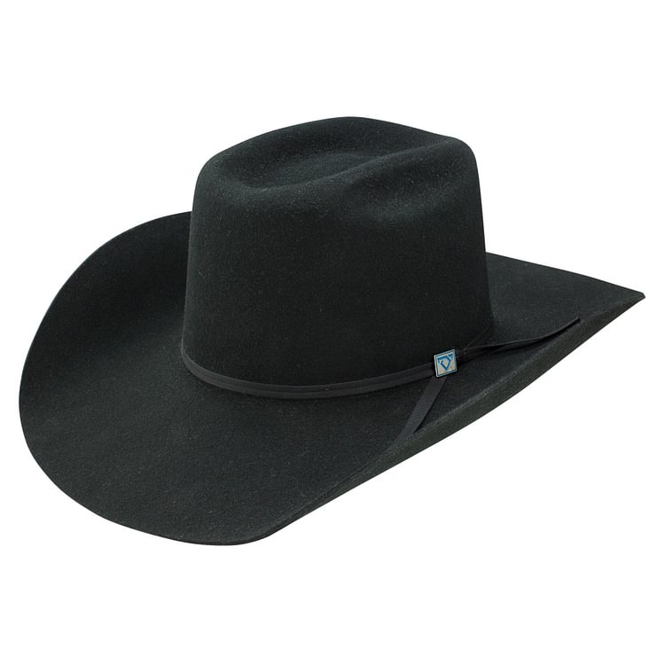 9TH ROUND 100X Premier Cowboy Hat - Black