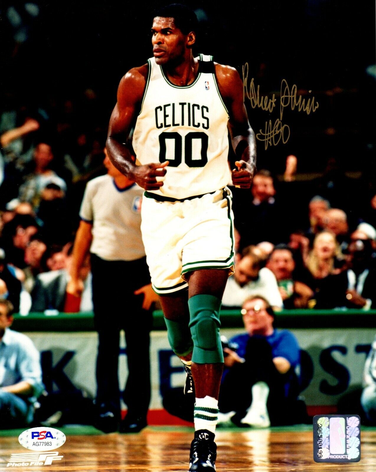 Robert Parish autographed signed 8x10 Photo Poster painting NBA Boston Celtics PSA COA