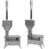 [US Local Warehouse] Hot Tent Stove with Chimney Pipe Portable Camp Stove with Oven Burning Fireplace for Outdoor Heating & Cooking Ice Fishing Hunting (Conventional)