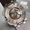 Royal Oak Offshore Chronograph Panda dial Ceramic Bezel on Black Rubber Strap 44mm Super Clone