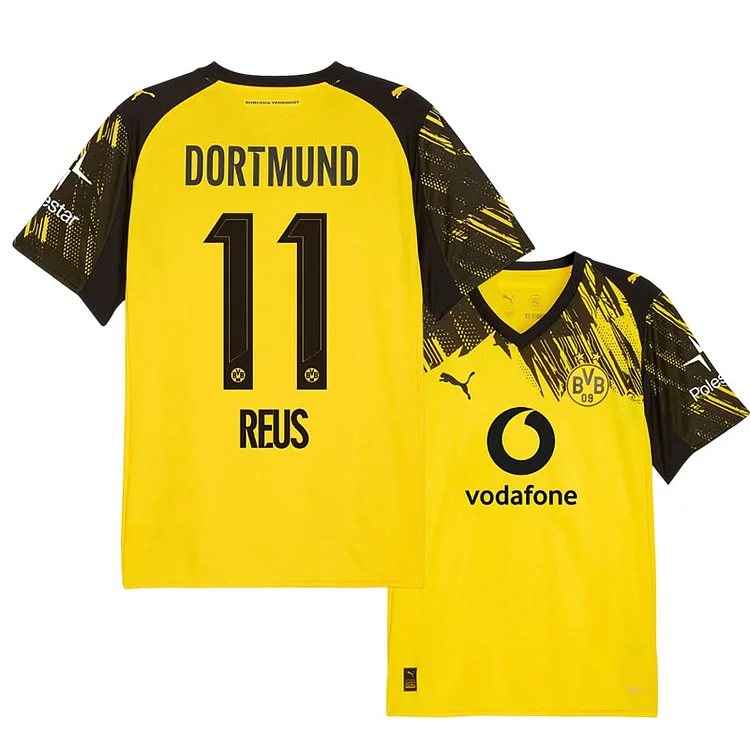 【S~4XL】Dortmund 25/26 Home Football Jersey（REUS #11）