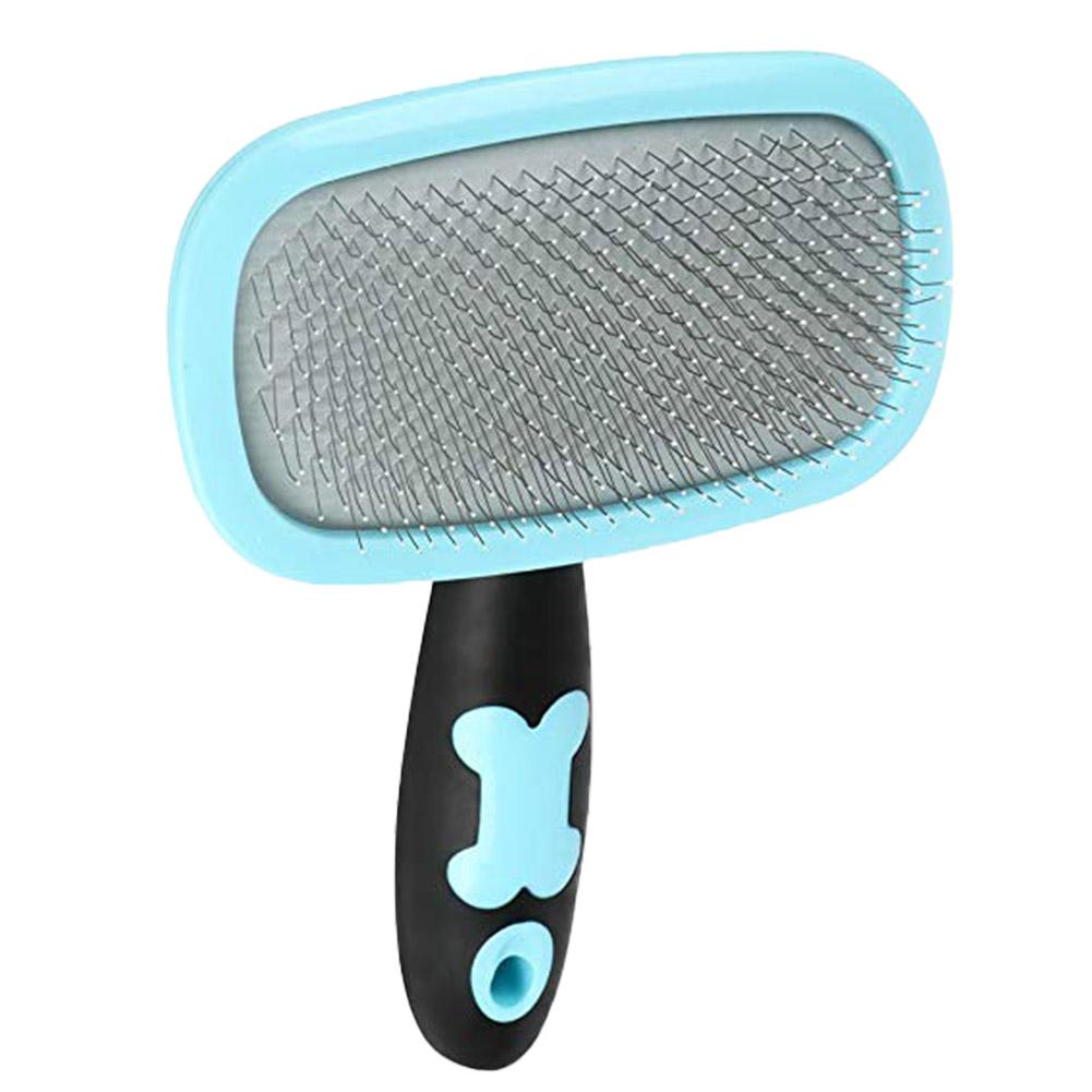 

Pet Dog Hair Grooming Brush Massage Comb Hair Removal Beauty Tool, Blue, 501 Original