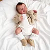 [New] 20'' Truly Look Real Sleeping Baby Doll Girl Luain Newborn Dolls For Kids - RBBI-Myrebornbabydoll&reg; Myrebornbabydoll&reg;