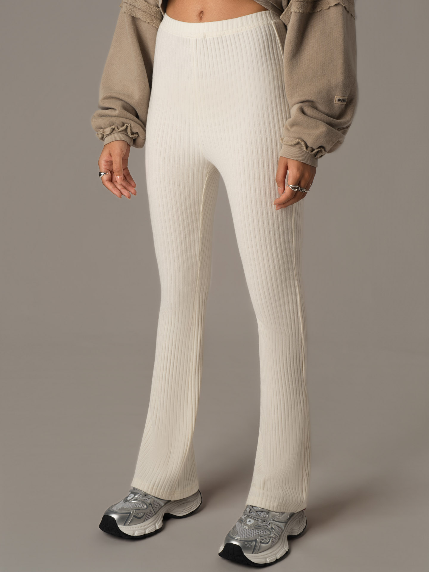 Ribbed Knit Long Pants - HIGIANNA&reg;