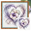 (Multi-Style)Love Flower-11CT Stamped Cross Stitch 40*40cm/15.75*15.75in tapestrymarket