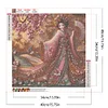 Beaut&eacute; geisha japonaise-perceuse ronde peinture diamant-40*40cm