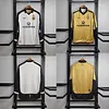 2001/2002 Retro Long Sleeve Manchester United Centenary Season Reversible Football Shirt 1:1 Thai Quality