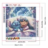 Stitch und die Prinzessin - runder Bohrer Diamond Painting - 30*30cm