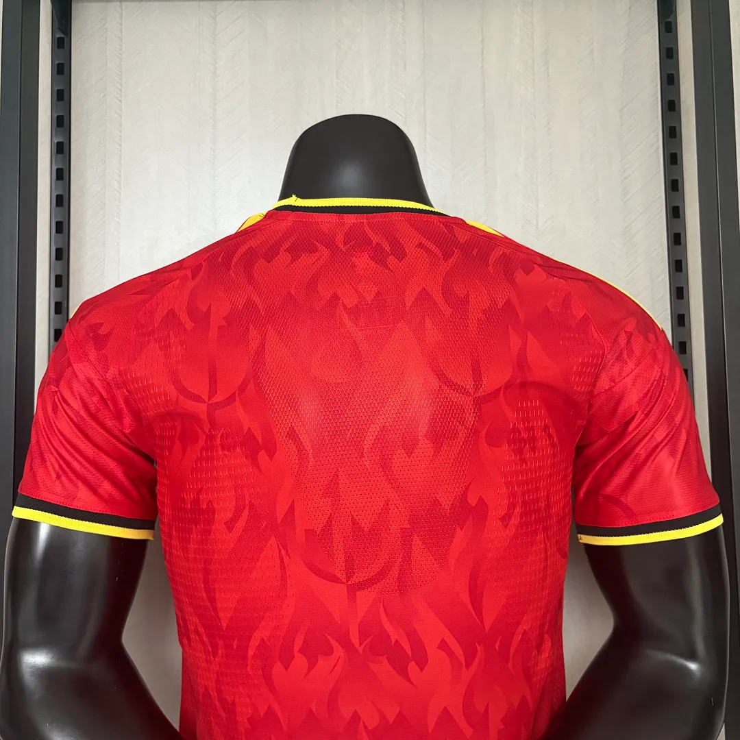2026 Belgium Home Player Version Football T-Shirt Thai Quality