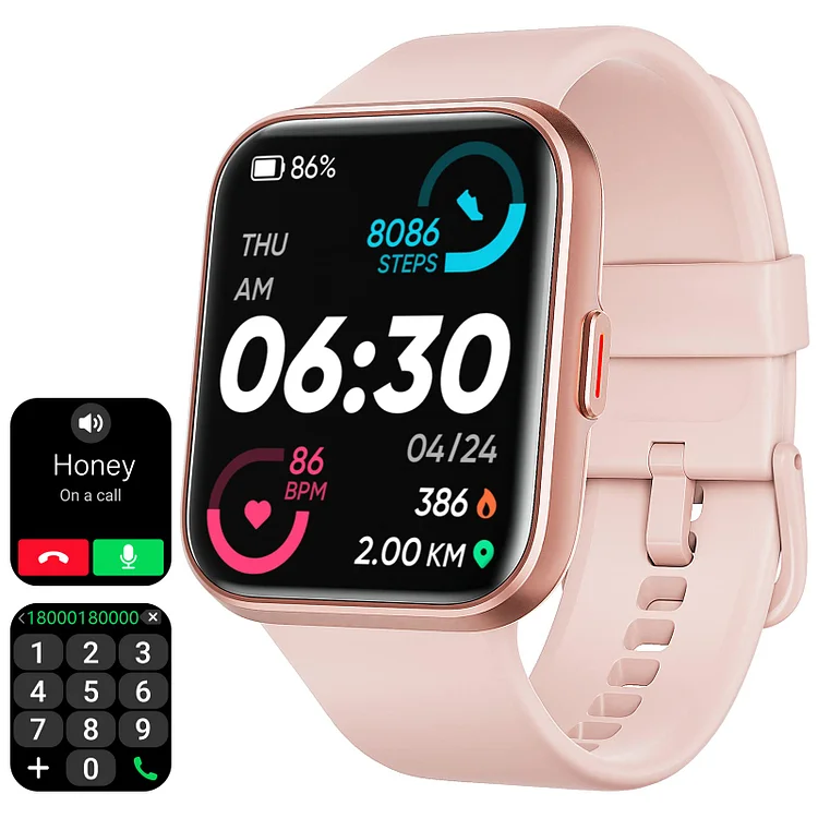 Enomir Smartwatch 208BT Pink