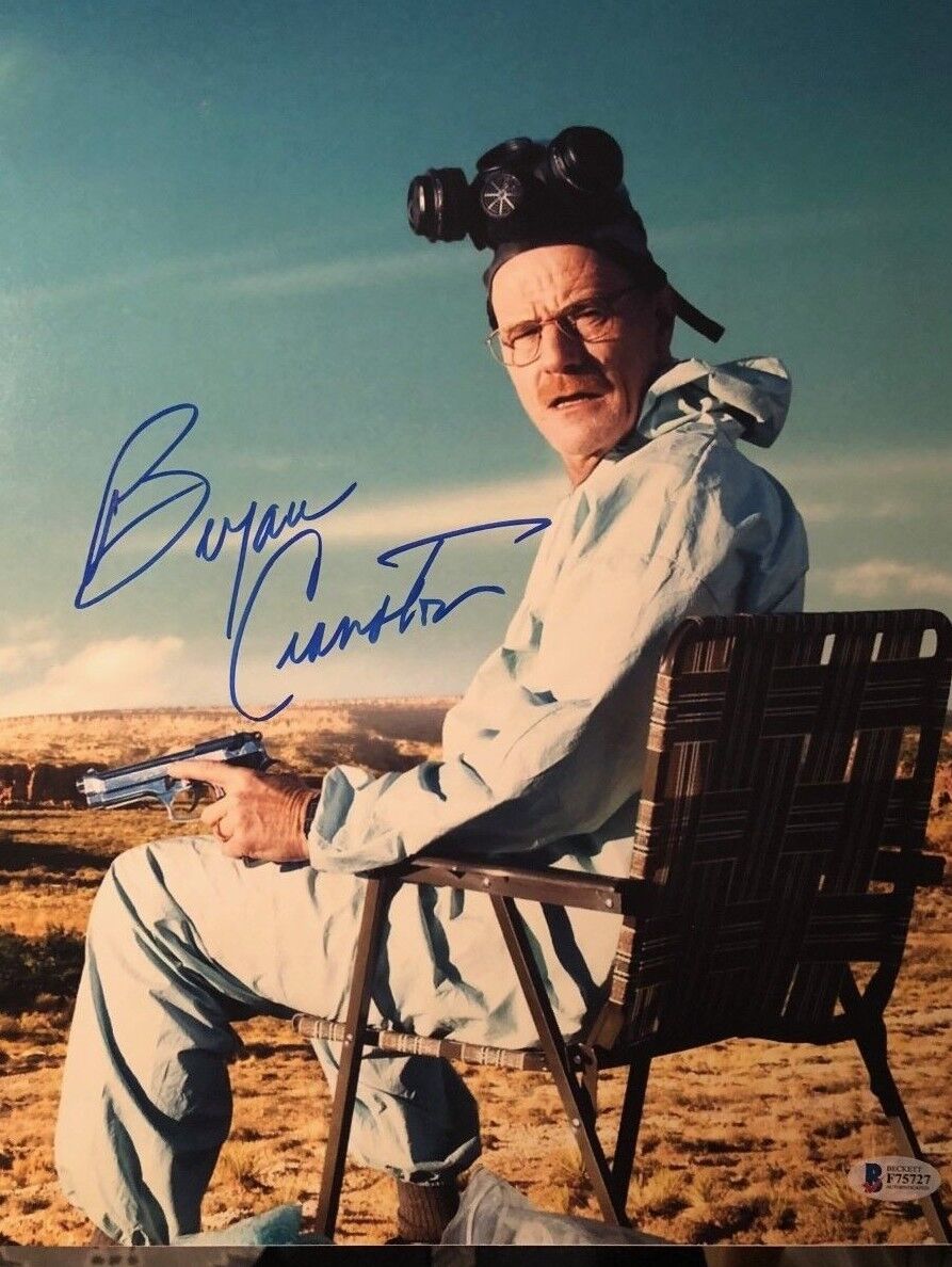 Bryan Cranston signed autographed 11x14 Huge Photo Poster painting Breaking Bad BECKETT COA