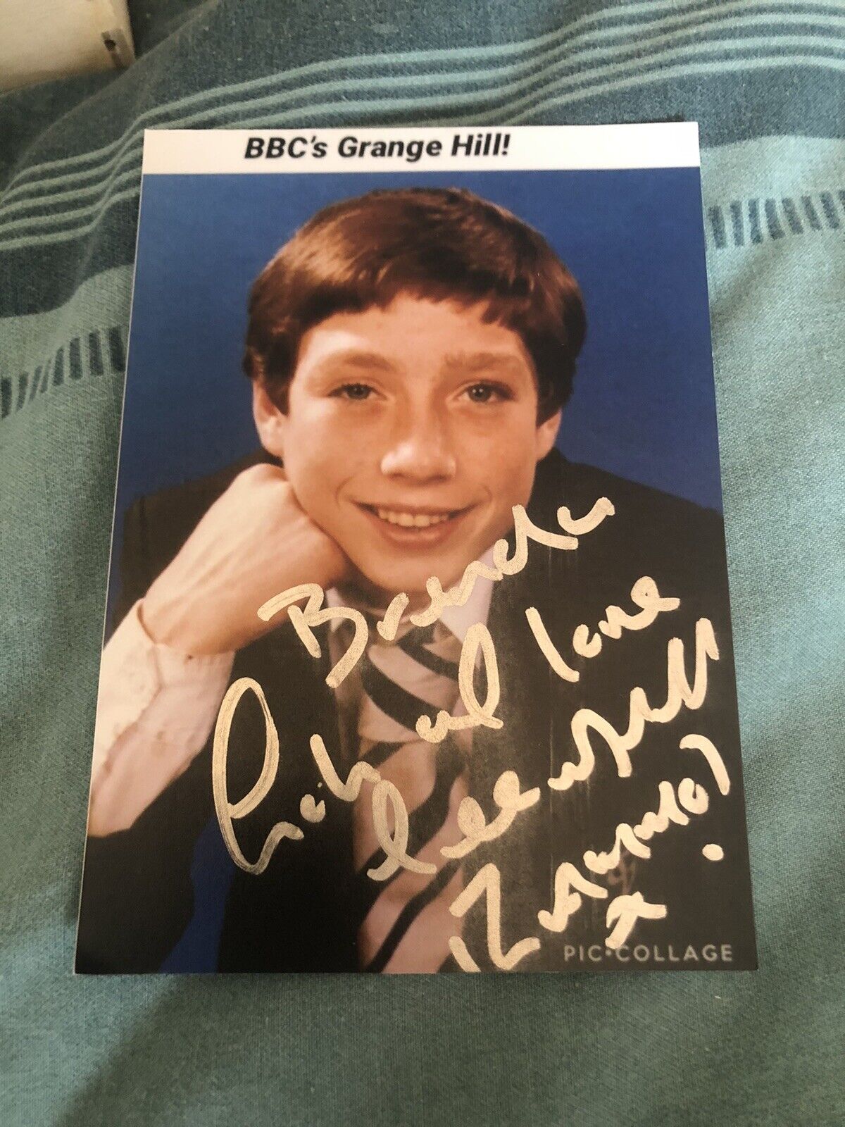 LEE MACDONALD (GRANGE HILL) SIGNED Photo Poster painting