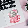 2 Sheets Diamonds Painting DIY Cartoon Animals Sticker
